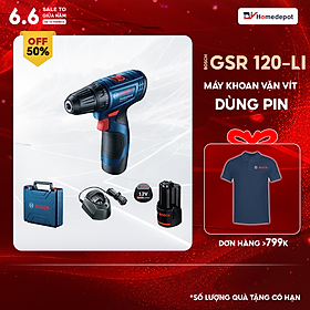 Máy khoan vặn vít dùng pin gsr 120-li