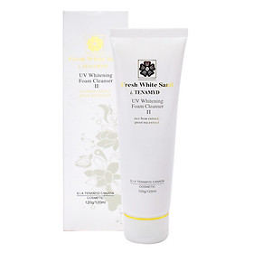 Sữa Rửa Mặt Trắng Da Số 2- Fresh White Sand By Tenamyd Fws Whitening Foam Cleanser Ii (120g)