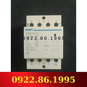 Mua HàngNeW Khởi động từ CHINT NCH8 220V 63A 4NO/2NO+2NC mới