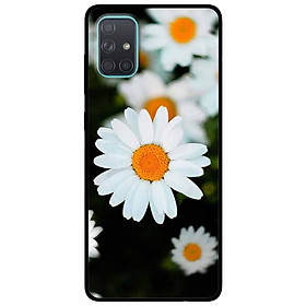 Ốp lưng dành cho Samsung A51 mẫu Cúc Trắng Mờ Ảo
