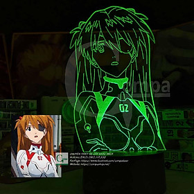 Mua Đèn Ngủ Neon Genesis Evangelion Asuka Langley Sohryu Type 02 ANGE0102 16 MÀU TUỲ CHỈNH