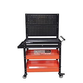 Mua XE ĐẨY DỤNG CỤ 3 NGĂN 1 NGĂN KÉO CÓ TẤM TREO STRONGER TOOL