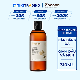 Nước bí đao cân bằng da Cocoon 310ml