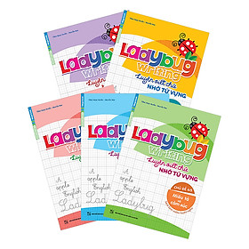 Download sách Combo 5 Cuốn Ladybug Writing Luyện Viết Chữ - Nhớ Từ Vựng