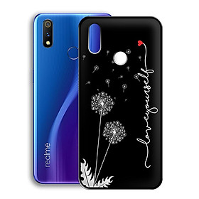 Ốp lưng mẫu đẹp cho điện thoại Realme 3 Pro - Viền dẻo - 02116 7887 BOCONGANH04 - Hoa Bồ Công Anh - Hàng Chính Hãng