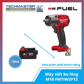 Mua Máy siết bu lông Milwaukee M18 FMTIW2F12-0X0 + TẶNG PIN 18V 5.0Ah M18B5 (Hàng chính hãng  Bảo hành 12 tháng)