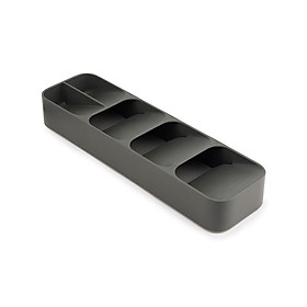 Khay chia ngăn kéo đựng muỗng nĩa Joseph Joseph Duo (Grey) - 006773