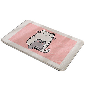 Mua Thảm Lau Chân Cotton Len Cừu Hoạt Hình