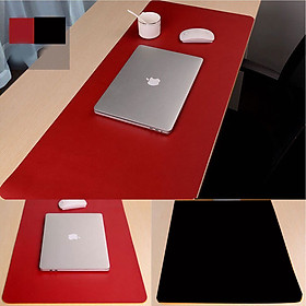 Thảm da trải bàn Deskpad - Ảnh thật