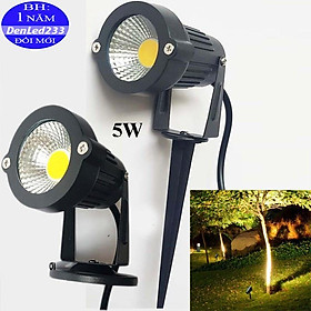 Mua ⊙ĐÈN RỌI NGOÀI TRỜI 5W. SÁNG TRẮNG-VÀNG