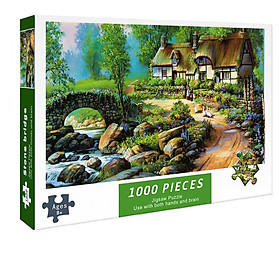 Bộ Tranh Ghép Xếp Hình 1000 Pcs Jigsaw Puzzle Tranh Ghép 75 50cm Thú Vị