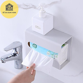 Mua Hộp đựng khăn giấy dán tường tiện dụng 19x12x8cm