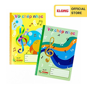 Vở chép nhạc klong b5- 36 trang 70/92; ms: 007