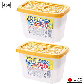 Mua Bộ 2 Hộp hút ẩm trong phòng ngủ tạo mùi thơm mát kháng khuẩn (450ml) - Hàng nội địa Nhật