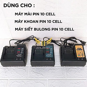 Sạc Pin Máy Siết Bulong, Máy Khoan, Máy Mài pin 10 cell 72V, 88V,99V,108V, 118V, 198V, 199V Sạc Bàn
