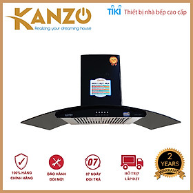 Hút mùi kính cong 900mm Kanzo KZ-BL-90HD - Bảo hành điện tử 2 năm - Hàng chính hãng