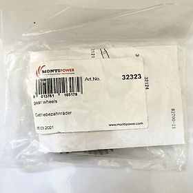 Bộ bánh răng cho máy bắn nhám cầm tay Bristle Blaster, mã 32323, Montipower, Đức