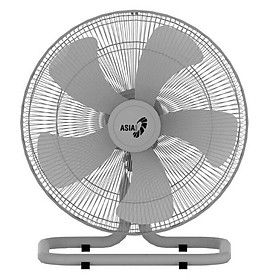 Quạt sàn bán công nghiệp Asia VY586790 xám 80W (lồng sắt) - Hàng chính hãng