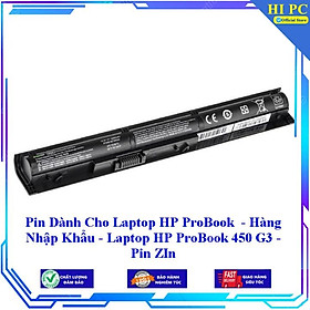 Pin Dành Cho Laptop HP ProBook 450 G3 - Hàng Nhập Khẩu 