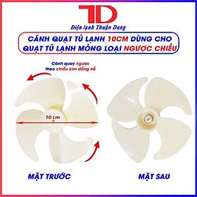 Mua Cánh Quạt Tủ Lạnh 10cm loại thuận chiều và ngược chiều  hàng chính hãng  Điện Lạnh Thuận Dung