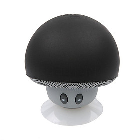 Điện thoại đứng loa Bluetooth không dây Nấm Loa dễ thương Máy nghe nhạc Stereo Bass cho iPhone Xiaomi Android Màu sắc: Đen