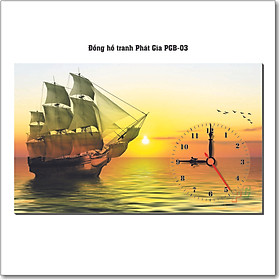 Mua Đồng hồ tranh để bàn Phát Gia PGB-03