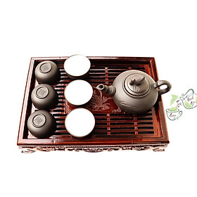 Mua ẤM TỬ SA BÁT TRÀNG CAO CẤP KÈM KHAY