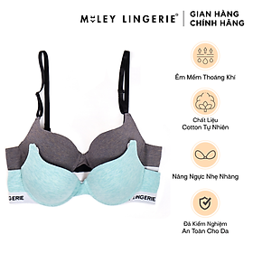 Combo 2 Áo Ngực Melange Lưng Logo Sporty Chic Thể Thao Miley Lingerie - BRC_002