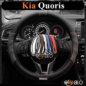 Bọc vô lăng da PU dành cho xe Kia Quoris cao cấp SPAR - OTOALO