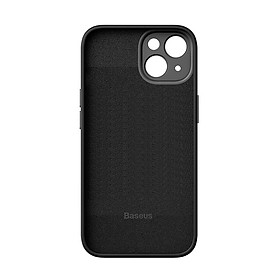 Ốp Lưng Silicone Baseus Dành Cho iPhone 14 ProMax / 14 Pro / 14 Plus / 14  Gel Module Camera, Kèm Kính Cường Lực - Hàng Chính Hãng