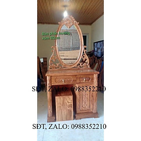 Mua Bàn trang điểm làm bằng gỗ hương xám tự nhiên