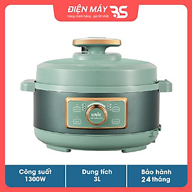 Nồi áp suất điện đa năng Unie UN630, công suất 1000W, dung tích 3L, hàng chính hãng