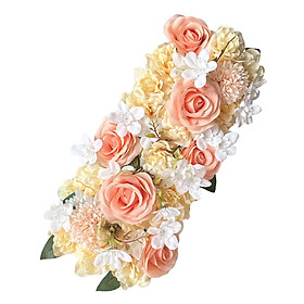 Flower Wall Panels Wedding Road Cited Flowers Artificial Flower Wall for Wedding Party Decoration