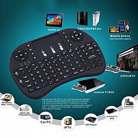 Mua Bàn phím Wireless mini UKB500- Bàn phím không dây mini keyboard kiêm chuột cảm ứng đa năng wireless - Hàng chính hãng