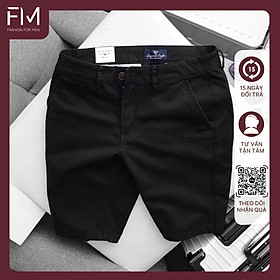 Quần short kaki nam cao cấp, dáng đứng form, chất liệu mềm mại thoáng mát - FORMENSHOP - FMQL014