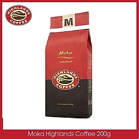 Hình ảnh Cà phê Rang xay Moka Highland Coffee 200g