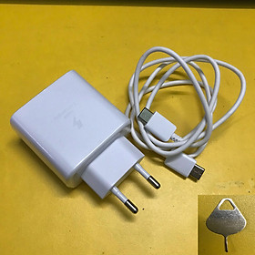 Mua Bộ Cốc cáp sạc  Nhanh 45W Type-C  dành Cho Samsung Note10+/ S20 Ultra/ Note20...( Tặng kèm que chọt sim)