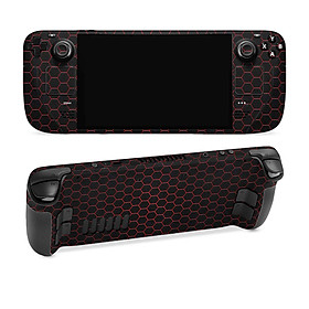 Mua Skin dán Steam Deck mẫu Lava Red Hex Armor (dễ dán  đã cắt sẵn chi tiết)