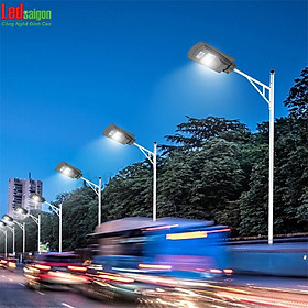 Mua Đèn đường năng lượng mặt trời 90W tích hợp ngoài trời cảm ứng tấm pin năng lượng mặt trời siêu bền