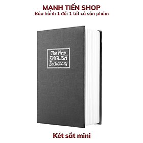 Mua Két sắt mini hình cuốn sách TiMa.lala  két sắt bảo mật có khóa đi kèm - giao màu ngẫu nhiên - Hàng chính hãng