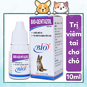 Dung dịch nhỏ tai Bio-Gentazol cho chó ngừa viêm tai chai 10ml