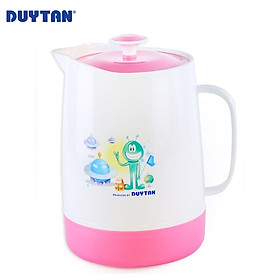 Mua Ca cách nhiệt lớn nhựa Duy Tân 3 lít (21 x 16 x 25 cm) - 37630 - Giao màu ngẫu nhiên - Hàng chính hãng