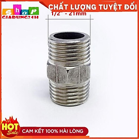 Mua Nối 2 đầu ren ngoài inox ( Kép nối inox )