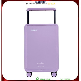 Vali cao cấp Macsim SMLV2306 cỡ 20 inch màu tím - Hàng loại 1