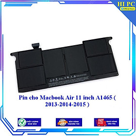 Pin cho Macbook Air 11 inch A1465 ( 2013-2014-2015 ) - Hàng Nhập Khẩu 