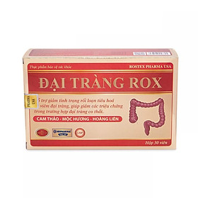 ĐẠI TRÀNG ROX HỘP 30 VIÊN - Rostex- Tủ Thuốc Bảo Châu