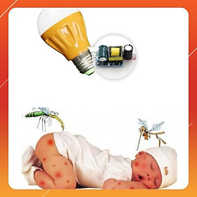 Hot Đèn led thông minh 3 in 1 đuổi muỗi, khử mùi, diệt khuẩn