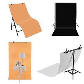 Matte 2x4ft PVC Photography Backdrop   - White, 120x60cm