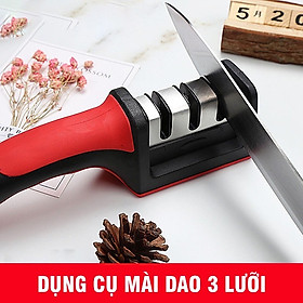 Mua Máy mài dao  kéo  bằng tay 3 cấp độ siêu tốc   đa năng 3 rãnh sắc bén    chất liệu thép không gỉ   đáy nhám chống trượt   thiết kế tay cầm bằng nhựạ giúp cầm dễ dàng   an toàn nhanh và tiện dụng