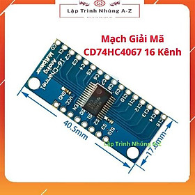 Mua  Lập Trình Nhúng A-Z  G36  Mạch Giải Mã CD74HC4067 16 Kênh